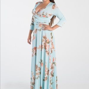 Spring maxi dress